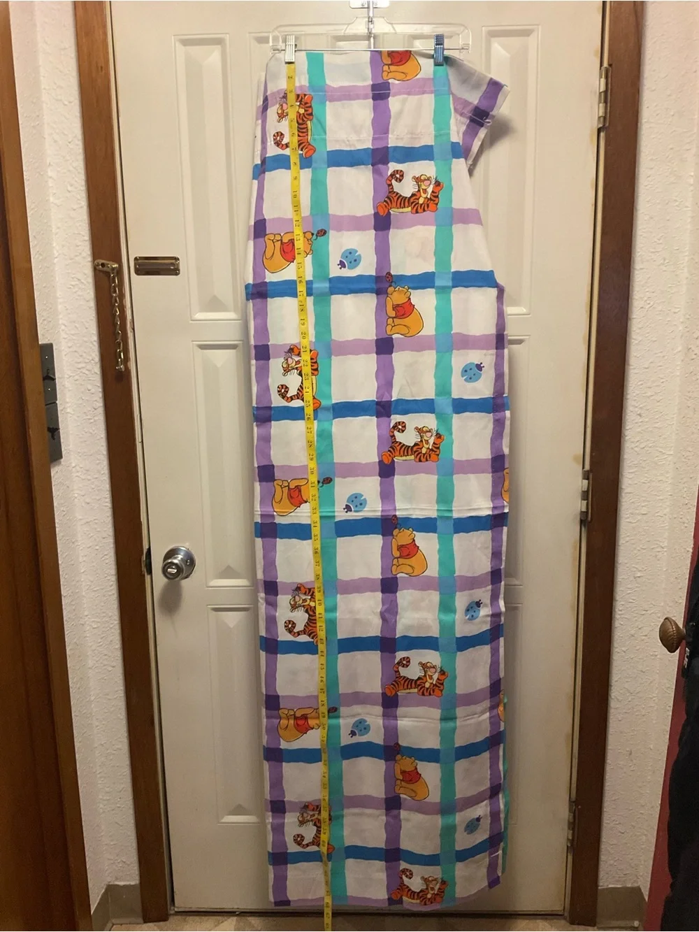 Vintage Disney Winnie The Pooh Tigger Curtains 2 panels